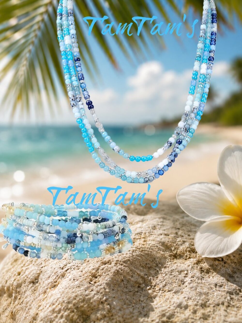 Park Lane Laguna Wrap Necklace/Bracelet Blue NWT